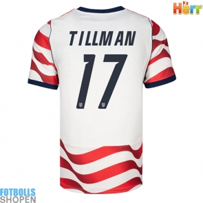Billiga Förenta stater Malik Tillman #17 Hemmatröja VM 2026 Kortärmad